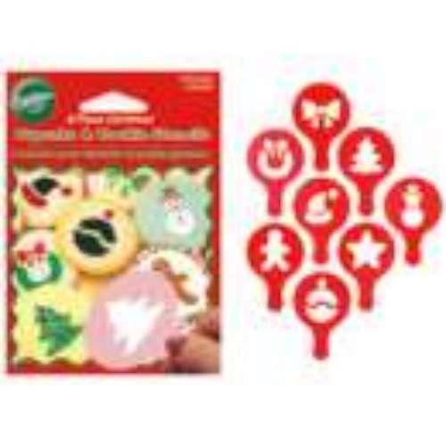 Christmas Cookie & Cupcake Stencils - Click Image to Close